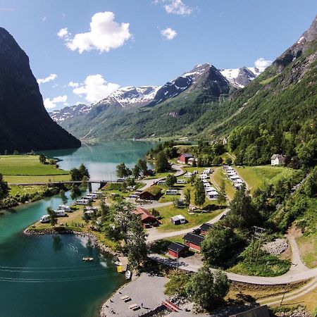 Oldevatn Camping Olden Bagian luar foto