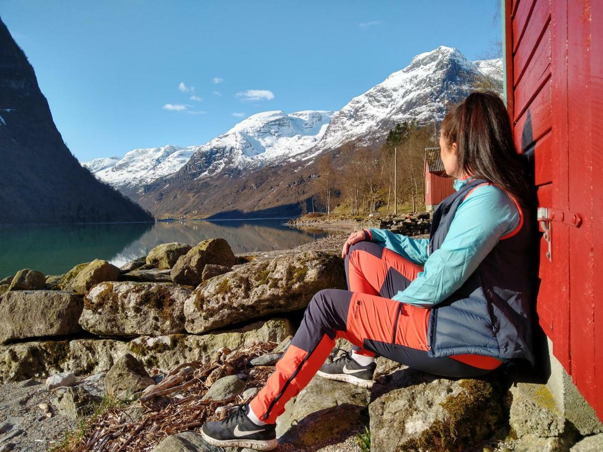 Oldevatn Camping Olden Bagian luar foto